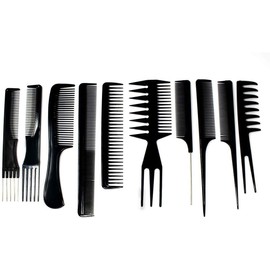10Pcs Hair Styling Combs, Professional Hairdressing Hair Comb Stick Comb for Hair Stylists Barbers Salon Family
