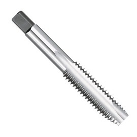 Kodiak Cutting Tools KCT208833 USA Made Tap, Spiral Point 0.480 Shank, 1-13/16 Thread Length, 3-13/16" Overall Length, 3 Flute, Ground Threads, High Speed Steel, 5/8-18 Size