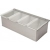 Beaumont 4 Part Stainless Steel Condiment Holder