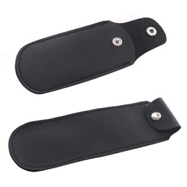 Harmonica Bag, Pack of 2 Harmonica Holder, CuiCanfla Harmonica Bag for Storage, Harmonica Cover, Made of Leather, Leather Holder, PU Storage Shelf, Multifunction