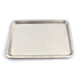 AAProTools Stainless Steel Instrument Tray 8-5/8" X 6-5/8" X 1/2" Piercing Tattoo Instrument
