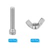 PATIKIL 1-1/4" Stainless Steel Pottery Bat Pins, 10 Sets, Fits