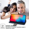 Shantime Stylish Leather Wallet Case Compatible with AGM G1 Pro,