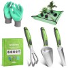WORKPRO 5PCS Garden Tool Set Powder Coating Aluminum Garden Tool