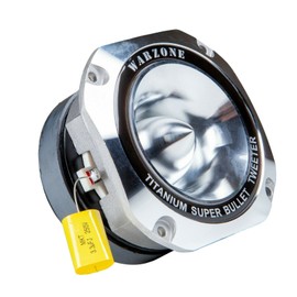 Gravity 2X WZ50TW 1500W Heavy Duty Titanium Super Tweeter Loud Speaker 4-Ohms - Pair (2 Pieces) for Car, Van, ATV, Motorcycle, and Competition