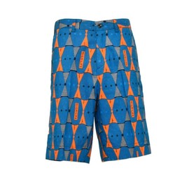 Men’s Blue & Orange Shorts w/Black Pocket (S)