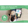 Potty training bed pad with tucks, mattress protector for 100%