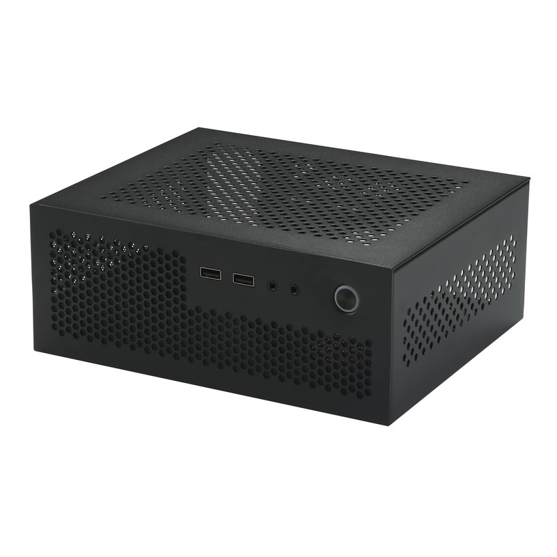 Goodisory A09 Black Mini-ITX 0.8mm SPCC Desktop Computer Case Fit