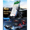 YRU 【2026 Upgrade & Military-Grade】 Car Phone Holder Mount【100+LBS Strong