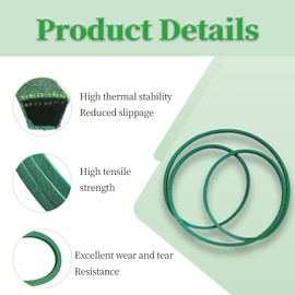 140294 Deck Belt for AYP Husqvarna Craftsman 532140294 531300768 Lawn Mower (1/2" X 82")