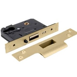 Briton 5250-57 Euro/Oval Nightlatch PB