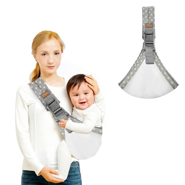 Sling Baby Carrier,Baby Carrier Newborn to Toddler,Adjustable and Lightweight Toddler