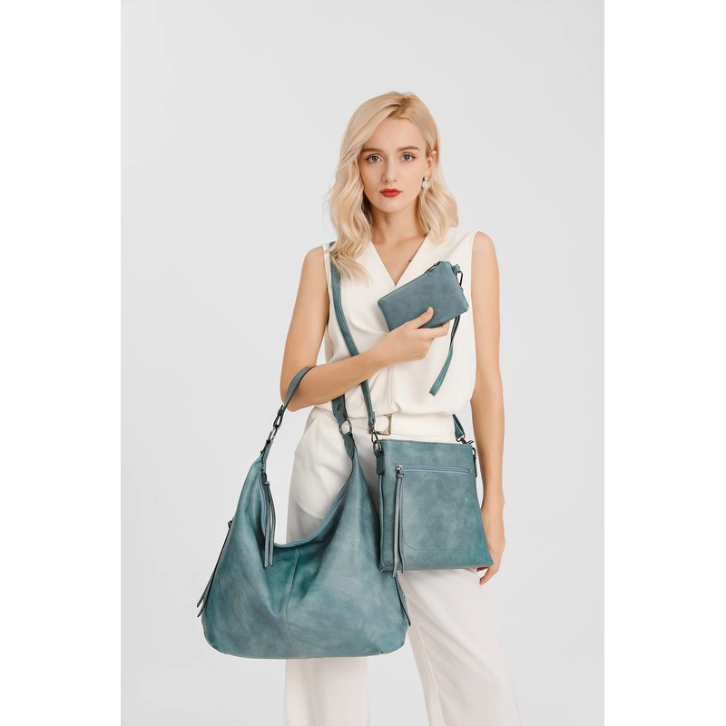 Ashioup Women's Handbags, Vintage, PU Leather , Hobo Bags, Tote