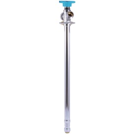 SharkBite 15 Inch Frost Free Sillcock, 1/2 x 3/4 Inch MHT, Push to Connect Brass Plumbing Fitting, PEX Pipe, Copper, CPVC, PE-RT, HDPE, 24637LF