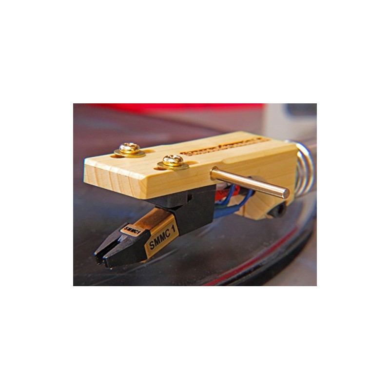 Soundsmith non-magnetic Wood Headshell with Azimuth-Adjust