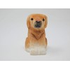 Selsela Labrador Retriever Wooden Figurine - Hand-Carved Miniature Wood Carving