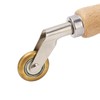 Double End Seam Roller High Temperature Resistant Silicone Wheel Brass
