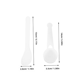 Outanaya 4sets Diy Face Mask Bowl Set Makeup Mixing Kit for Easy Facial Mask Application Safe Pp Material Mixing Tools for Home Professional Use