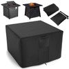 Fire Pit Cover Rectangular Firepit Covers Square 36in Fire Table