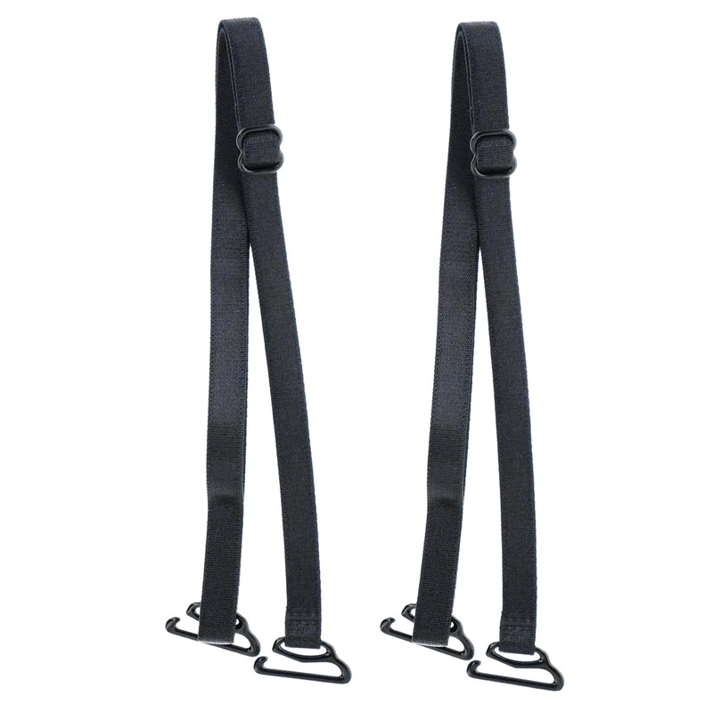 Magicmode 3 Pairs Bra Strap Replacement Elastic Adjustable Removable 8MM