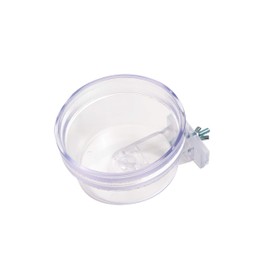 Lixit Quick Lock Removable Cage Bowl Sets for Rabbits, Birds, Dogs, Cats, Gunea Pigs and Other Small Animals. (20oz, Clear)