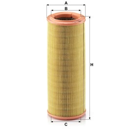 Original MANN-FILTER Air Filter C 1189 – For Passenger Cars