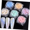 BIUDECO Diy Manicure Kit Boxes of Resin Nail Flowers Changing