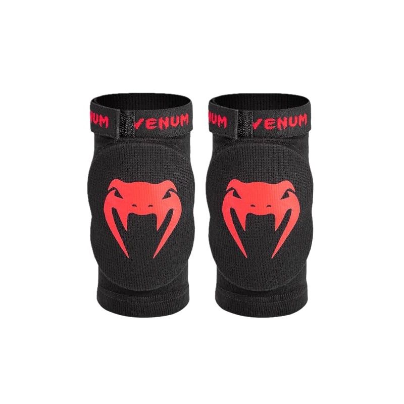 Venum, Kontact Elbow Protectors, Men's, L, Black/Red