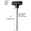 T-Handle Knob Weight Stack Pin Steel Replacement SELECTOR Key Pin,