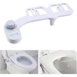All Dual Nozzle Spray Bidet Fresh Cold Water Non Electric Toilet Seat Attachment USA
