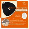 Full Shine Tape in Hair Extensions Jet Black Human Hair
