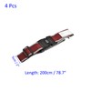 M METERXITY Pack of 4 Luggage Straps Suitcase Straps Travel