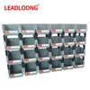 Stackable Plastic Parts Bins for Garage Tool Storage