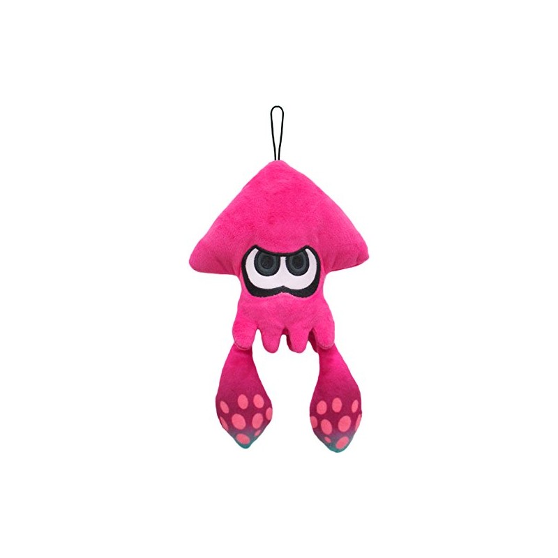 Little Buddy Splatoon 1437 Pink Inkling Squid Stuffed Plush, "9"""