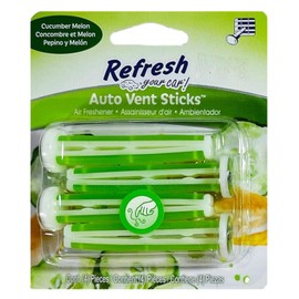 Refresh Your Car! Car Air Fresheners Vent Sticks, Odor Eliminator for Car Vent Air Freshener (Cucumber Melon, 1 Pack)