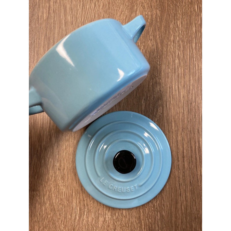 Le Creuset "Turquoise" 8 Oz Mini Round Cocotte LE CREUSET