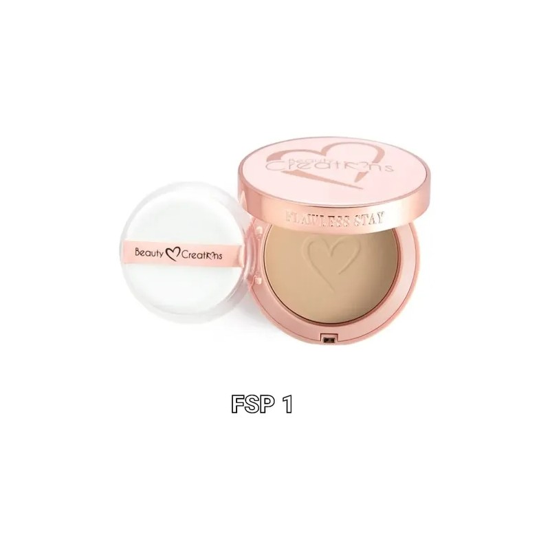 Polvo Compacto Flawless Stay Beauty Creation