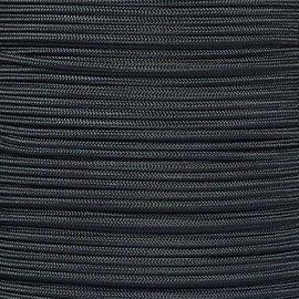 PARACORD PLANET Tactical 5-Strand Nylon Core 275-LB Tensile Strength Paracord Rope 3/32 Inch (2.38mm Diameter) (Black, 10 Feet)