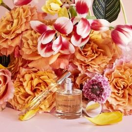 Lake & Skye Saffron Dusk Eau de Parfum Sample Spray - Modern, Conscious, Long-Lasting Fragrance - 0.04 fl oz (1.2 ml) - Floral, Woody, Musky Scent