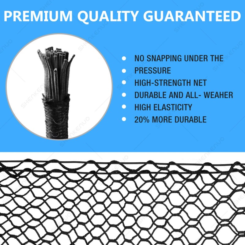 SHENKENUO Rear Trunk Envelope Style Mesh Cargo Net for DODGE