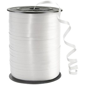 Unique 100 Yards Elegant White Curling Ribbon - 1 Roll Of Premium Plastic, Durable - Perfect For Every Occasion