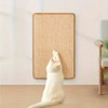 Durable Wall-Mounted Sisal Cat Scratcher Pad, Space-Saving Scratch Mat for