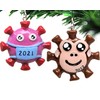 2022 Christmas Ornament set | 2021 Quarantine & Monkey Pox