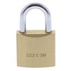 Burg-Wächter Padlock, Set of 3, 4 Keys, Trio 222, TRIO
