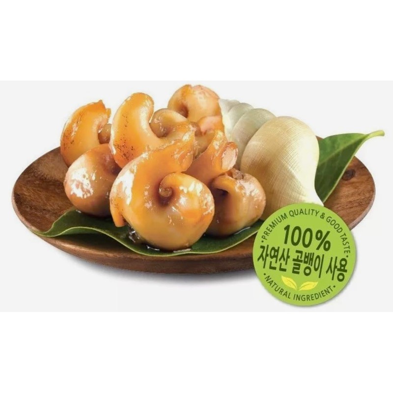 Dongwon Korean Canned Whelk Meat Bai-Top Shell Meat 300g