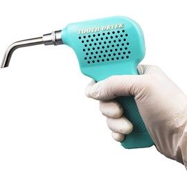 OUBO Dental Tooth Dryer, Oral Orthodontics Tooth Dryer Machine, Warm Air Drying Machine with 2 Nozzles, Electric Drier, Lab Equipments