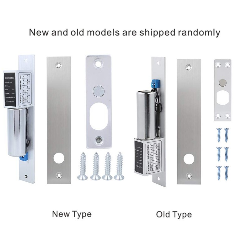 MAGT Deadbolt Lock, EL-2LC DC 12V Electric Mortise Lock Magnetic