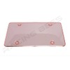 Racingbees Car Concave License Plate Cover Multi Color (1 Set