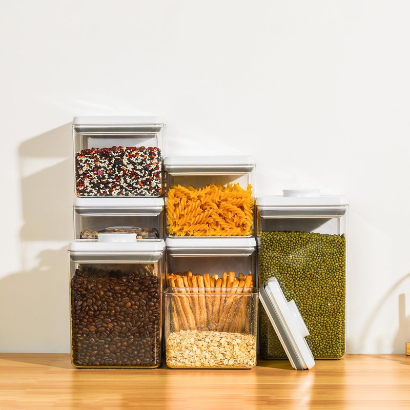SETLUX Food Airtight Containers storage with Lids 3 Pack (1800ml