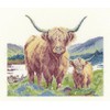 Heritage Crafts Highland Harmony - 14ct Aida Cross Stitch Kit